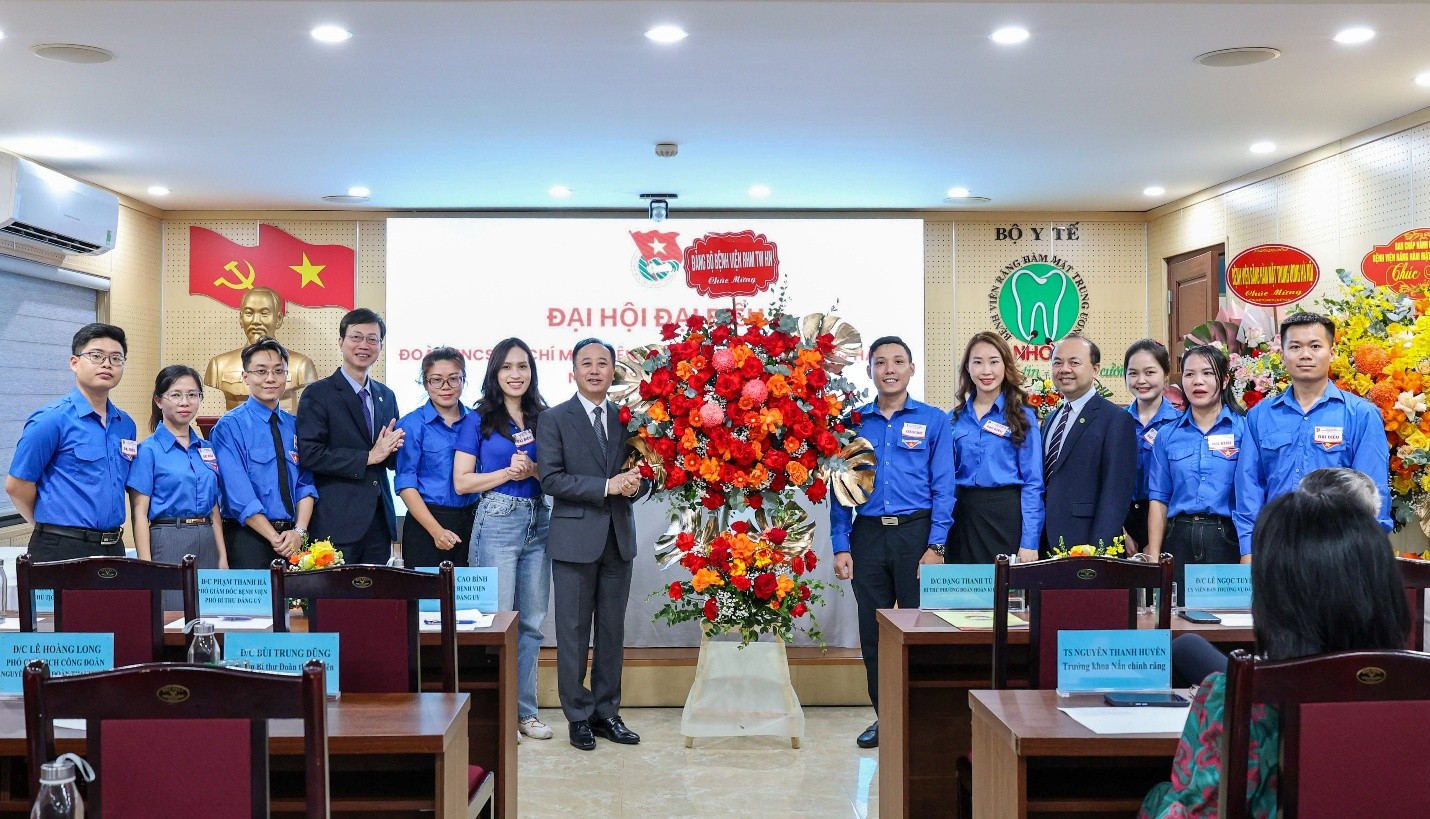 ĐẠI HỘI ĐẠI BIỂU ĐOÀN TNCS HỒ CHÍ MINH  BỆNH VIỆN RĂNG HÀM MẶT TRUNG ƯƠNG HÀ NỘI, NHIỆM KỲ 2025 - 2030